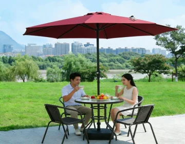 3M/10FT Patio Umbrella with tilt